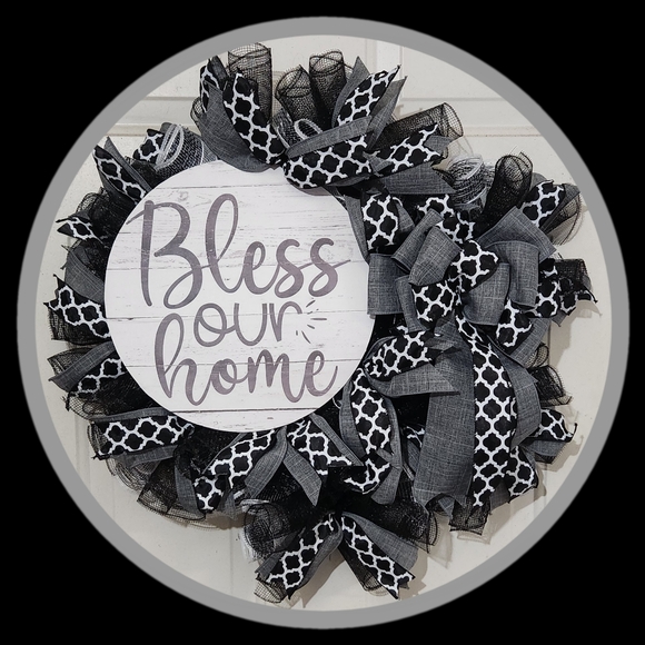 Other - Bless our Home wreath